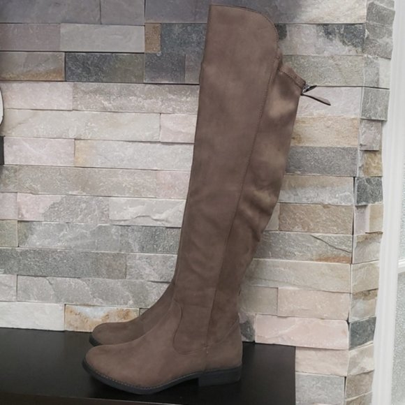 Style & Co Hayley Over-The-Knee Zip Boots - Picture 2 of 8